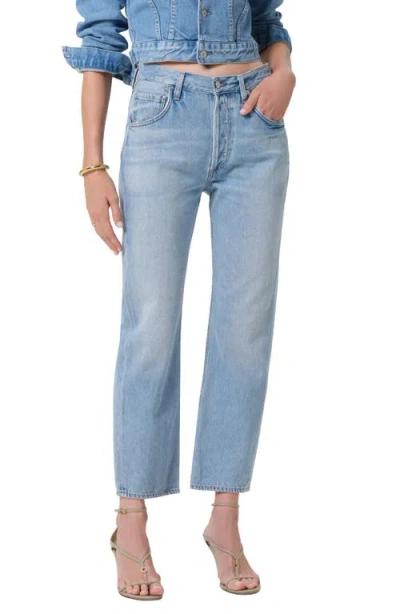 Citizen Of Humanity Citizens Of Humanity Winslow Boyfriend High Rise Ankle Jeans In Ritual In Blue