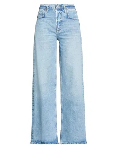 Citizen Of Humanity Citizens Of Humanity Woman Jeans Blue Size 28 Cotton, Polyurethane