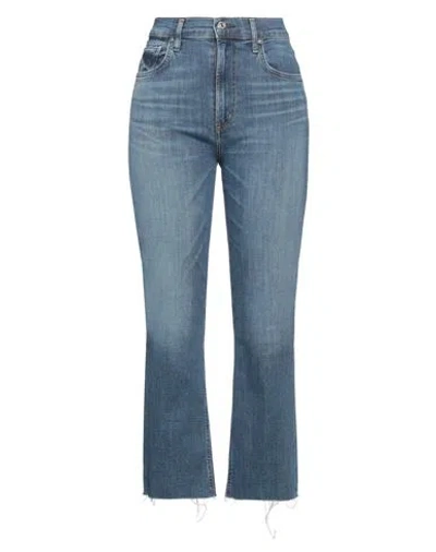 Citizen Of Humanity Citizens Of Humanity Woman Jeans Blue Size 31 Cotton, Polyester, Elastane