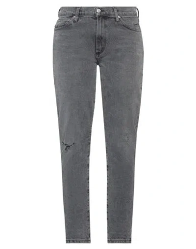 Citizen Of Humanity Citizens Of Humanity Woman Jeans Grey Size 31 Cotton, Elastane