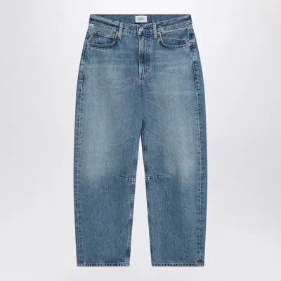 Citizen Of Humanity Citizens Of Humanity Women's Blue Washed Jeans In Regenerated Denim In White
