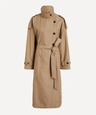 Citizen Of Humanity Citizens Of Humanity Women's Favi Trench Coat In Brown