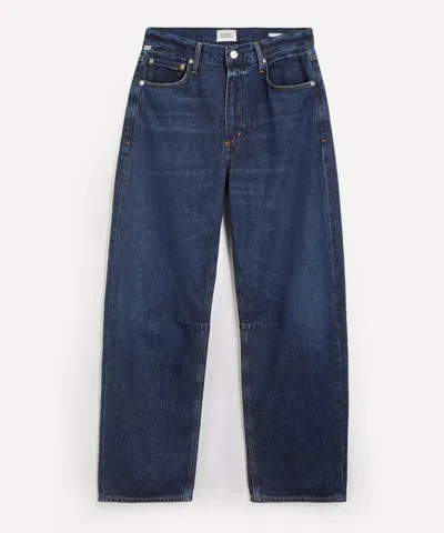 Citizen Of Humanity Citizens Of Humanity Women's Miro Long Relaxed Jeans In Blue