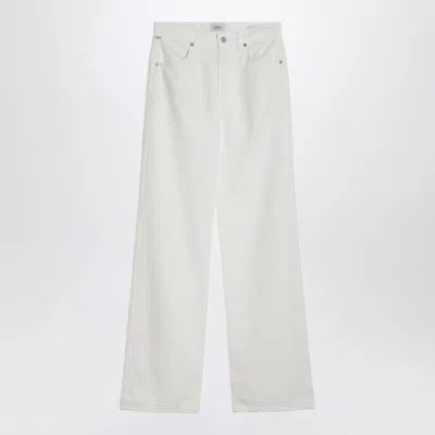 Citizen Of Humanity Belt Loops Five-pocket Design Trouser Skirt In White