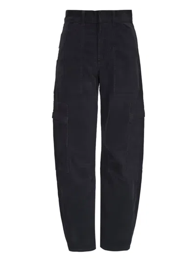 Citizen Of Humanity Corduroy Cargo Pants In Blue