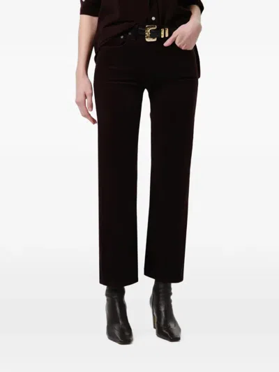 Citizen Of Humanity Corduroy Straight-leg Jeans In Brown