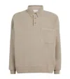 Citizen Of Humanity Cotton-blend Polo Shirt In Neutral