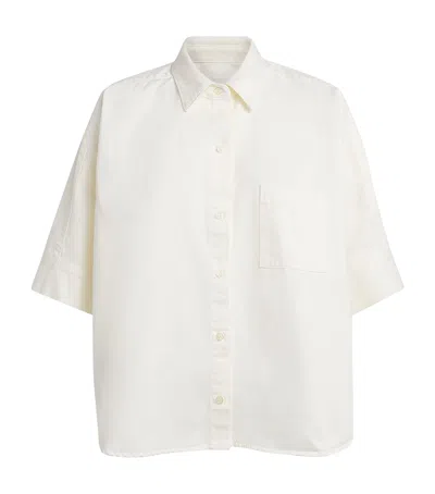 CITIZEN OF HUMANITY COTTON POPLIN CLAIRE ORIGAMI SHIRT