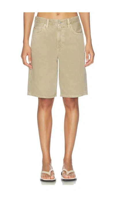 Citizen Of Humanity Court Denim Short In Green