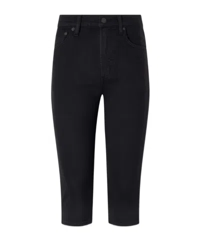 Citizen Of Humanity Cropped Jeans In Black