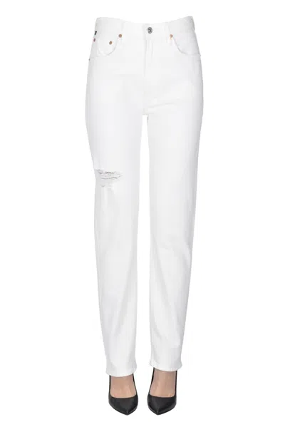 Citizen Of Humanity Daphne Jeans In White