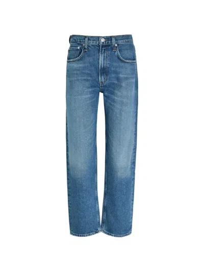 Citizen Of Humanity Delfina Straight-leg Jeans In Blue