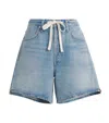 Citizen Of Humanity Brynn Drawstring Short In Jesamyn In Blue