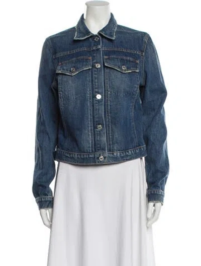 Pre-owned Citizen Of Humanity Denim Jacket In Blue