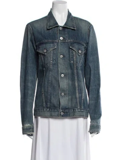 Pre-owned Citizen Of Humanity Denim Jacket In Blue