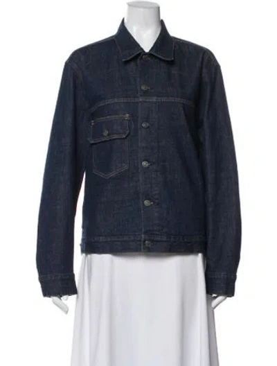 Pre-owned Citizen Of Humanity Denim Jacket In Blue