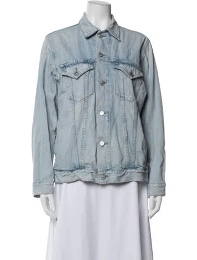 Pre-owned Citizen Of Humanity Denim Jacket In Blue