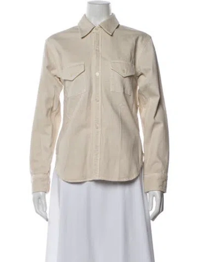 Pre-owned Citizen Of Humanity Denim Jacket In Neutral