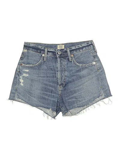 Pre-owned Citizen Of Humanity Denim Shorts In Blue