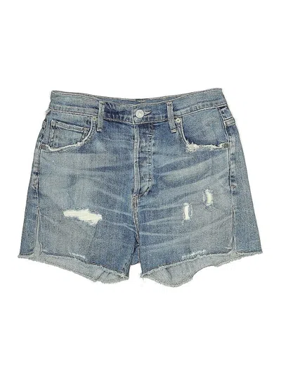 Pre-owned Citizen Of Humanity Denim Shorts In Blue