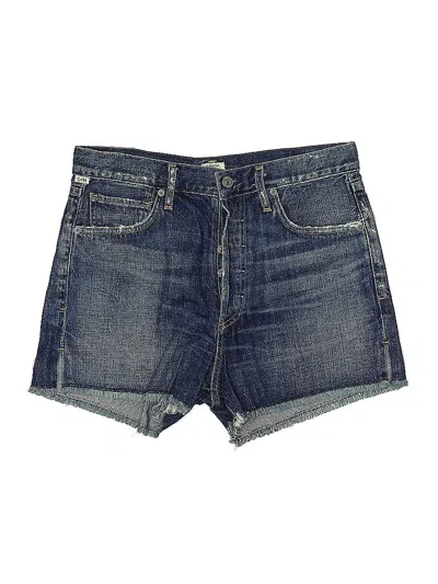 Pre-owned Citizen Of Humanity Denim Shorts In Blue