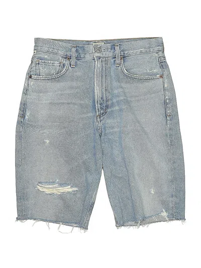 Pre-owned Citizen Of Humanity Denim Shorts In Blue