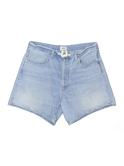 Pre-owned Citizen Of Humanity Denim Shorts In Blue