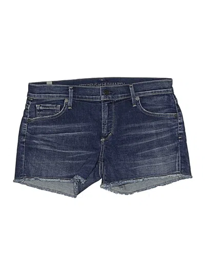 Pre-owned Citizen Of Humanity Denim Shorts In Blue