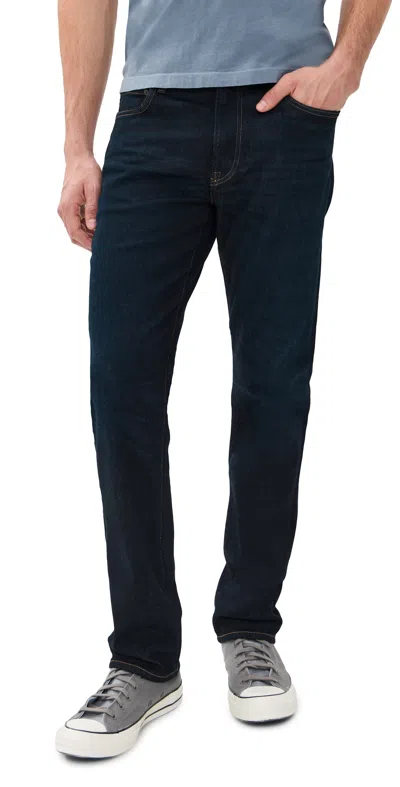 Citizen Of Humanity Elijah Cashmere Denim Straight Jeans Falcon In Blue