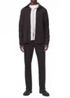 Citizen Of Humanity Elijah Straight Leg Pants In Bedford Cord Barrister In Black