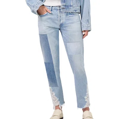 Citizen Of Humanity Emerson Mid Rise Relaxed 27" Jean In Upcycle In Blue