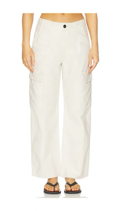 Citizen Of Humanity Esme Cargo Trouser In White