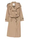 Citizen Of Humanity Favi Trench Coat In Brown