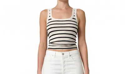 Citizen Of Humanity Faye Tank In Midnight Stripe In Multi