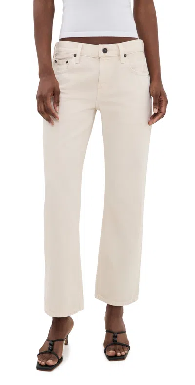 Citizen Of Humanity Faye Vintage Straight Jeans Almond In Neutral