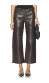 Citizen Of Humanity Faye Vintage Straight Pants In Brown