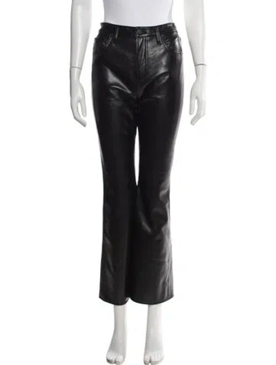 Pre-owned Citizen Of Humanity Flared Pants In Black