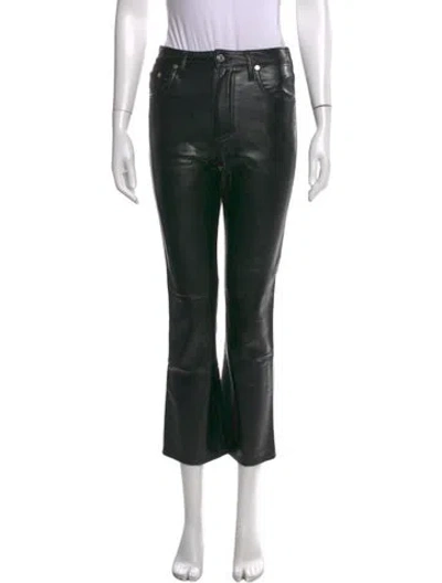 Pre-owned Citizen Of Humanity Flared Pants In Black
