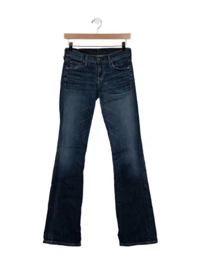 Pre-owned Citizen Of Humanity Flared Pants In Blue