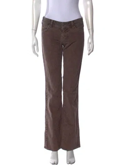 Pre-owned Citizen Of Humanity Flared Pants In Brown