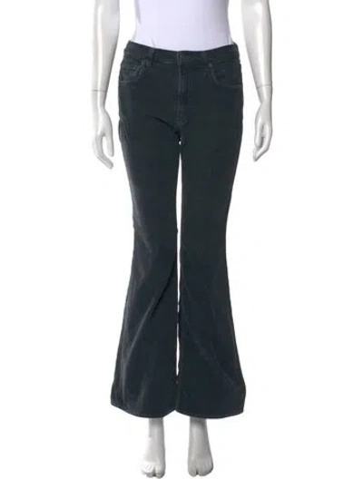 Pre-owned Citizen Of Humanity Flared Pants In Green