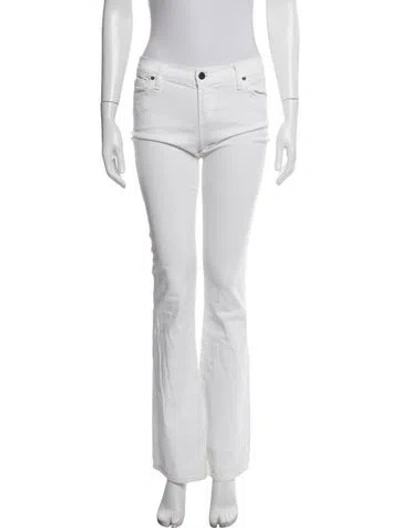 Pre-owned Citizen Of Humanity Flared Pants In White