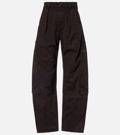 CITIZEN OF HUMANITY FLIGHT COTTON-BLEND BARREL-LEG PANTS