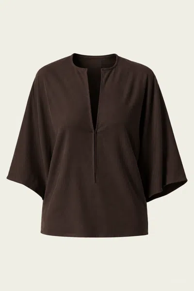 Citizen Of Humanity Franca Shirt In Brown