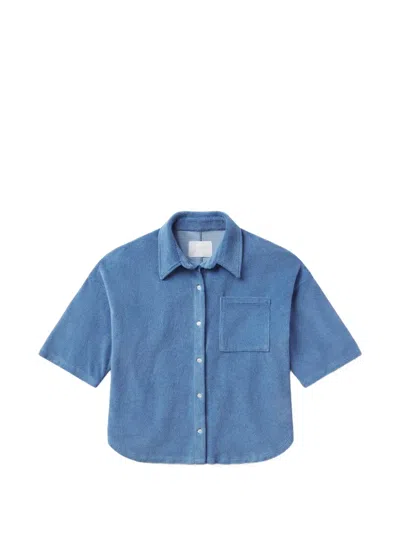 Citizen Of Humanity Francis Short-sleeve Shirt In Blue