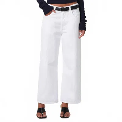 Citizen Of Humanity Gaucho High Rise Wide Leg Jeans In White
