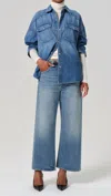 Citizen Of Humanity Gaucho Vintage Wide Leg Jeans In Sodapop In Multi