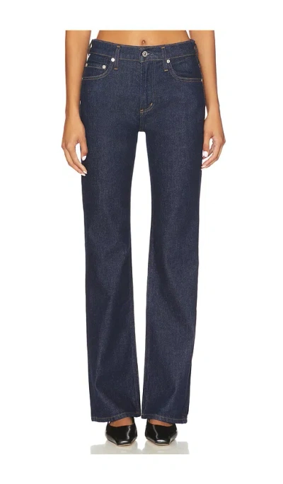 Citizen Of Humanity Genova Low Rise Boot Jeans In Blue