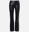 Citizen Of Humanity Genova Low-rise Bootcut Pants In Black