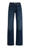 Citizen Of Humanity Genova Stretch Low-rise Bootcut Jeans In Blue